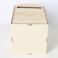 thumbnail image 4 of Caja de tarjeta exquisita para buzones de buzón romántico cajas de contenedores con contenedores de contenedores de contenedores de tarjetas de ornamentos para suministros de fiesta JM01614 AweSitey HA012265-01, 4 of 7