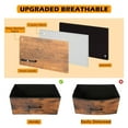 thumbnail image 6 of CL.HPAHKL Fabric Dresser for Bedroom with 5 Drawers, Wide Chest of Drawers Storage Organizer with Sturdy Metal Frame and Wooden Top for Closet, Living Room, Hallway, Entryway, Nature, 6 of 7
