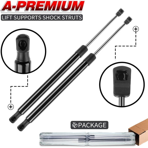 A-Premium Rear Tailgate Lift Supports Shock Struts Compatible with Ford Transit Connect 2014-2020 2-PC Set