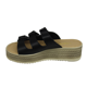 thumbnail image 3 of Sandalia Huarache Ultracomfort Para Mujer Con Plataforma Lorena Negro, 3 of 5