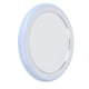thumbnail image 4 of Espejo de maquillaje compacto con luz USB recargable LED redondo portátil pequeño espejo azul cielo, 4 of 14