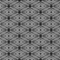 thumbnail image 1 of Ahgly Company Machine Washable Indoor Square Transitional Black Area Rugs, 4' Square, 1 of 7