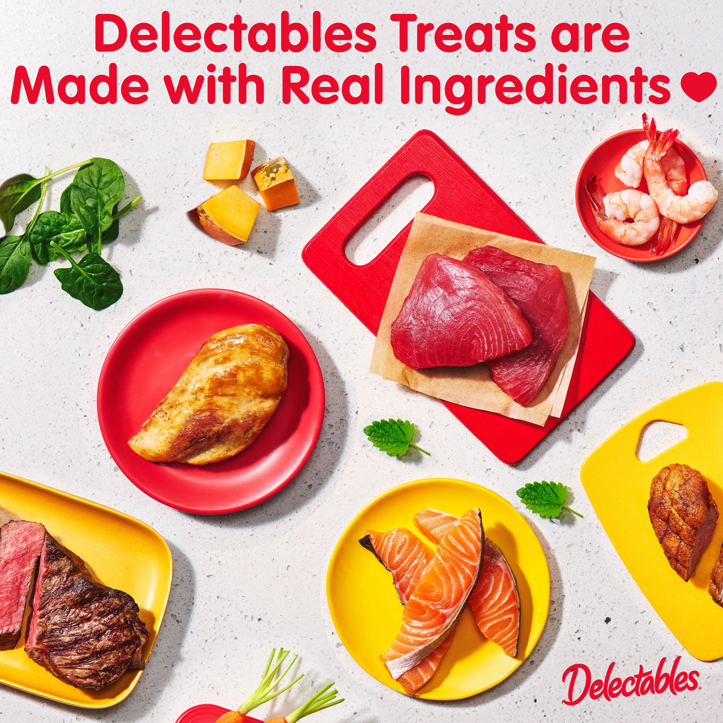 Delectables Squeeze Up Variety Pack Lickable Wet Cat Treats, 0.5-oz tube, 60 count