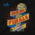 thumbnail image 4 of Unisex Stadium Essentials  Black Oklahoma City Thunder 2025 NBA Finals Clutch T-Shirt, 4 of 4