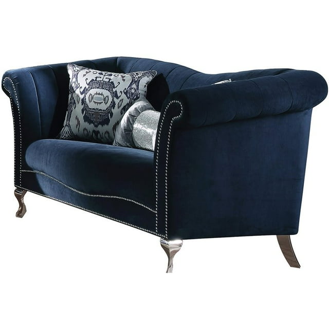 ACME Jacobosa Causeuse en Velours Bleu