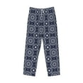 thumbnail image 5 of Balery Geometry Flower print Men's Pajama Pants,Ultra Lightweight Pjs,Lounge Pant-Small, 5 of 9