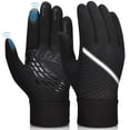 thumbnail image 1 of Winter Warm Running Sports Gloves - Cold Weather Outdoor Thermal Bike Touchscreen Gloves Anti-Slip Soft, 1 of 7