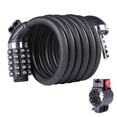thumbnail image 1 of Bangcool Bicycle Lock Resettable Safe Bike Lock Cable Bike Supplies for Outdoor, 1 of 10