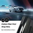 Dolpphoneven Car Stickers 6D Carbon Fiber Vinyl Wrap Films 150cm Body