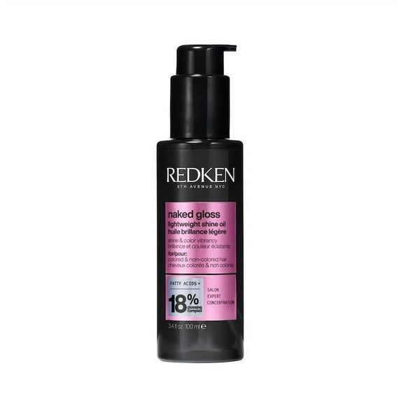Redken Naked Gloss Lightweight Shine Oil W/OB 100mL / 3.4 oz