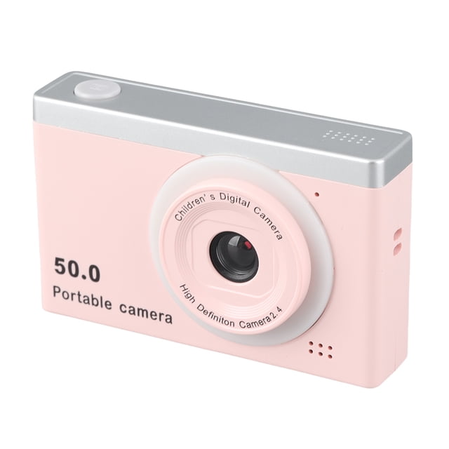 Cámara Digital, Cámara De Vlogging Con Zoom Digital 8x, Punto De Autofocus Compacto Y Cámaras De Disparo Para Fotografía, Con Pantalla TFT De 2.4 Pulgadas, Cámaras Duales