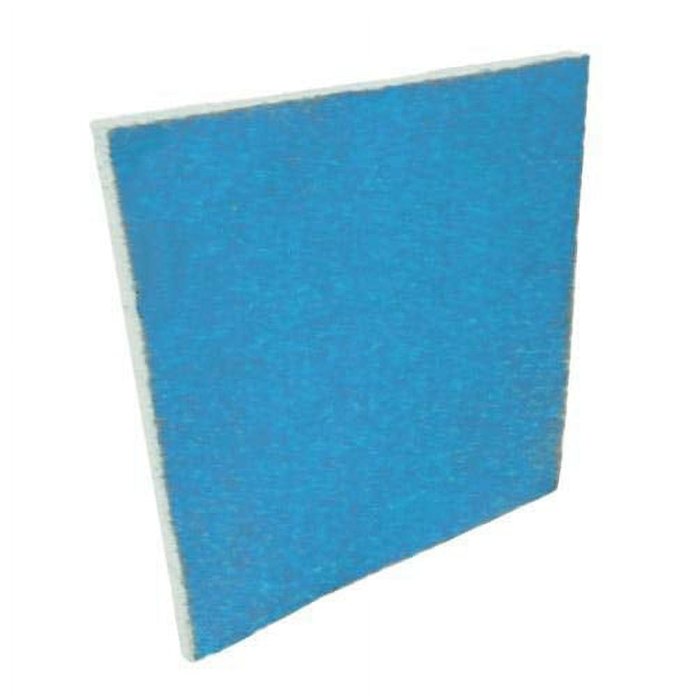 DEFLECTAIR 10 Feet of Blue and White Air Filter Media Roll , MERV6 Polyester Media - 25" Wide