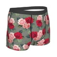 thumbnail image 2 of KLL Rose Flowers Men's Cotton Boxer Briefs Underwear-X-Large, 2 of 8