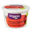 Great Value 4% Milk Fat Organic Small Curd Cottage Cheese, 16 Oz.