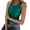 Green, variant on OGLCCG Women's Sequin Tank Tops Sleeveless Crew Neck Sparkly Party Camisole Vest Summer Casual Slim Fit Shimmer Blouse Tops,XL,White