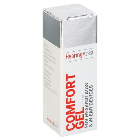 Hearing Assist - Hearing Aid Comfort Gel Cream Lotion with Frankincense, 0.16 fl oz - White