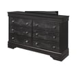 thumbnail image 4 of Global Furniture USA Pompei Metallic Grey Dresser, 4 of 6