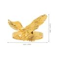 thumbnail image 2 of FUTUREORYY 4Ud Para Servilletas Metálicos Dorados Con De Águila Para De, 2 of 6