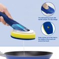 thumbnail image 2 of CELOX Dish Wand for Kitchen Sink, Dish Scrubber with Soap Dispenser, 2 of 4