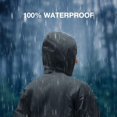 thumbnail image 3 of Traje impermeable TIDEWE impermeable, transpirable y ligero, gris M, 3 of 7