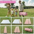 thumbnail image 4 of Extra Large Picnic Blankets,Teencool 8mm Extra Thick Waterproof Blanket Sandproof Beach Blanket,Outdoor Blanket for Travel Camping Mat 80"x80, 4 of 9