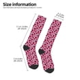 thumbnail image 2 of Yiaed Rose Flowers Print Great elasticity Adult Stockings Sports socks for Men and Women, 2 of 6