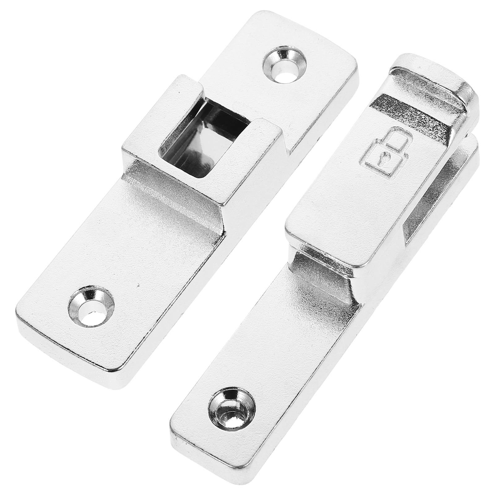 FONDOTIN Zinc Alloy Sliding Door Latch Lock for Barn Doors, Versatile Door Hardware Accessory for Home