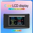 thumbnail image 5 of PZEM-022 Medidor de Energía Inteligente Digital, Pantalla LCD A Color, Voltímetro 6 en 1, Medidor de Kwh, Medidor de Potencia + Bobina CT 32A, 5 of 5