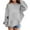 Grey, variant on SNKSDGM Toddler Big Girls Hooded 4-5 Years Girls Sweatshirt Size 6 Girls' Fashion Casual Printed Long Sleeved Hoodie Top Toddler Sweaters Girls