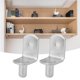 thumbnail image 4 of Riwesomey 10 unids/set estante de pared soporte montado Pin Hotel sala de estar estante tablero soporte Peg Kit surtido muebles Herramientas y ferretería, 4 of 6