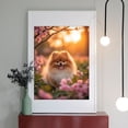 thumbnail image 2 of Diamond Art Kits for Adults - 5d Cute Pomeranian In Blossoming Garden Diamond Painting for Adults, Diamond Art for Adults Beginners, Diamond Painting Kits for Adults for Home Wall Decor, 2 of 7