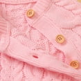 thumbnail image 7 of YOUI-GIFTS Newborn Baby Knitted Snowsuit Winter Warmer Sweater Romper Bodysuit Overalls for Boy Girls, 7 of 7