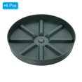 thumbnail image 3 of Unique Bargains Plant Pot Saucers 9 Inch, 6 Pack Plastic Round Plant Pot Flower Drip Tray, Green, 3 of 6