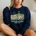 thumbnail image 4 of He is Risen Wildflower Spring Easter – T-Shirt, Hoodie & Sweatshirt – Easter Theme – Family or Religious Gatherings, 4 of 6