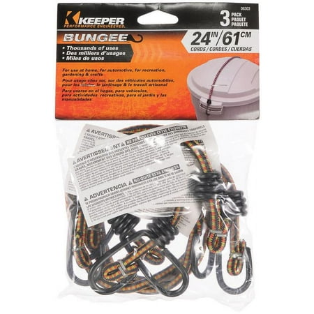 Hampton 06303 Premium Bungee Cord Set, 24 in L