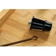Camco Bamboo Stove Top Work Surface with Adjustable Legs & Built In
