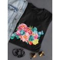 thumbnail image 3 of Flower Arrangement Pastel T-Shirt Women -Image by Shutterstock, Female x-Large, 3 of 4