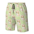 thumbnail image 5 of Naloa Rabbit With Tie Men's Beach Shorts, Surfing shorts, Swim trunks, Quick Dry Swim Trunks for Surfing Beach Fun - Small, 5 of 9