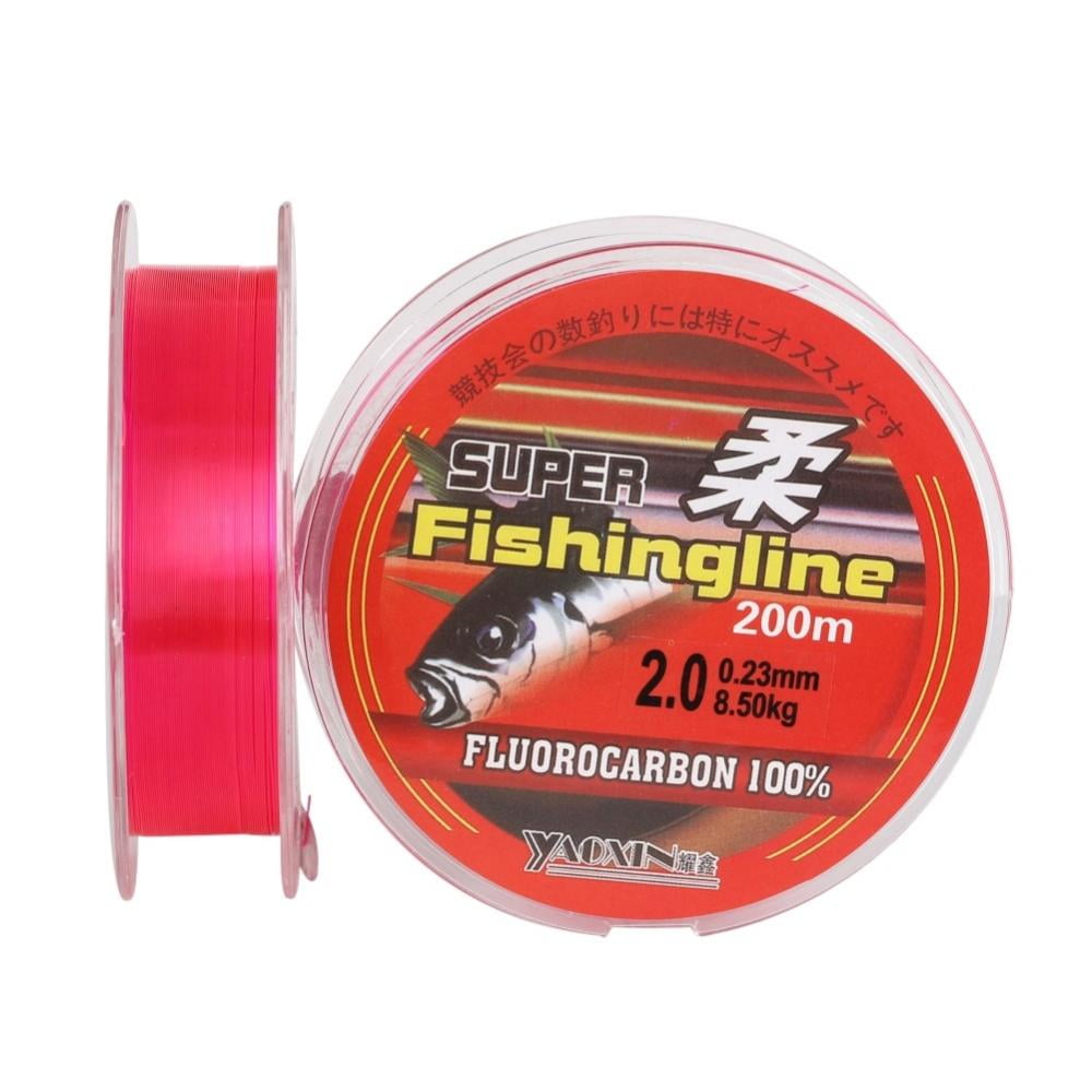 Flexible Fishing Line Fluorine Monofilament Line Clear Fishing Wire 200m
