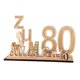 thumbnail image 3 of Decoraciones para fiestas de cumpleaños, soporte de madera para dinero, en alemán, adorno de mesa, tarjetero para gabinete, mujeres y hombres, 3 of 9