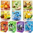 thumbnail image 2 of BLOKEES Original Building Block Toys Pokemon Pikachu Eevee Charmander Psyduck Sprigatito Riolu Action Assemble Model Toys Gifts Riolu, 2 of 6