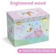 thumbnail image 6 of Jewelkeeper Musical Jewelry Box for girls with 4 Pullout Drawer - Party Unicorn Jewelry box, Beautiful Dreamer Tune & unicorn doll, great Unicorn gifts for Girls & jewelry storage box, 6 of 7