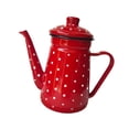 thumbnail image 4 of Tetera de esmalte grueso, jarra para bebidas, jarra de agua para oficina, fiesta, cocina estilo C, 4 of 9