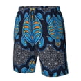 thumbnail image 5 of Disketp Men'S Swim Trunks Hawaiian Breathable Surf Beach Swimsuits Mesh Lining Beach Shorts With Pockets-Turtle, 5 of 9