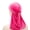 Rose Red, variant on D-GROEE Silky Hip Hop Long Tail Headwrap Wide Strap Solid Color Elastic Velvet Cap for Men and Women