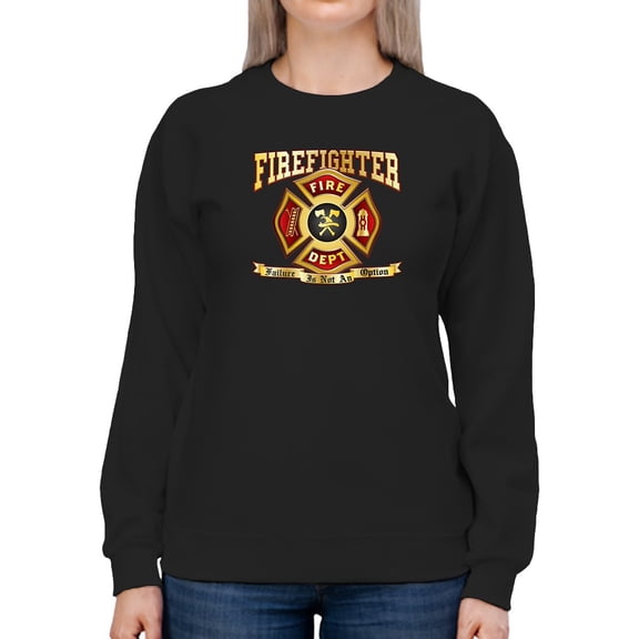 Firefighter  Sweatshirt Women -GoatDeals Designs, Female 3X-Large