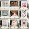 thumbnail image 4 of KDFWDM Valentine's Day Backdrop Valentine's Day Photography Backdrops Valentine's Day Cloth Personality Photo Backdrop Baby Shower Birthday Party Decorate Backdrop Photo Studio Props, 4 of 5