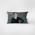 thumbnail image 2 of Juego de fundas de almohada de arte abstracto con diseño minimalista, 2 of 3