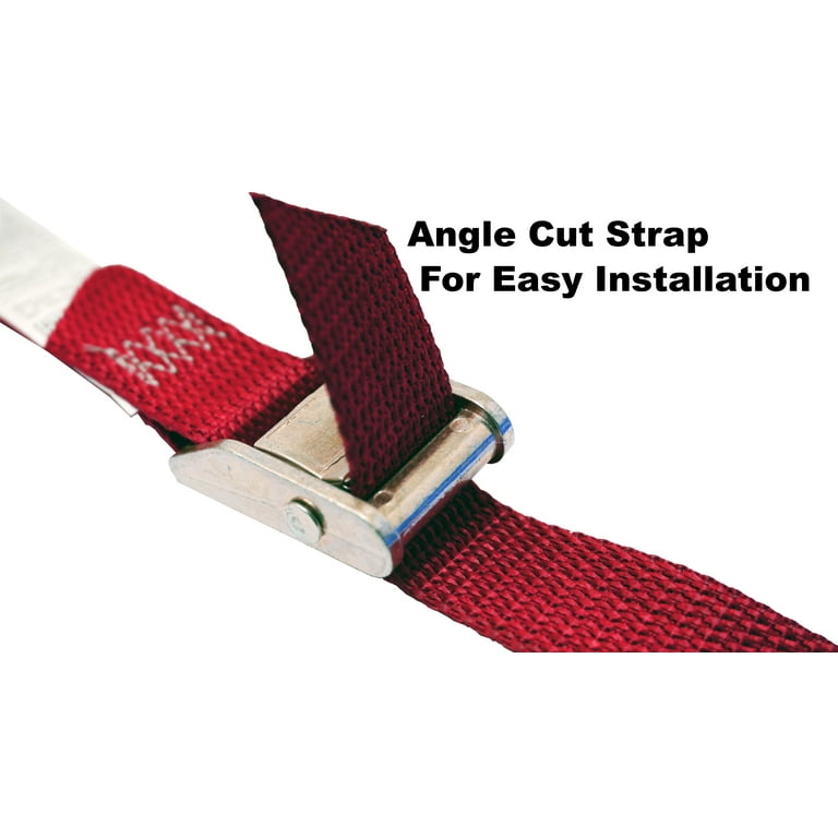 4 ft. x 1 in. Cam with Cinch Strap in Red (2-Pack) 4 ft. x 1 in. Cam with Cinch Strap in Red (2-Pack)