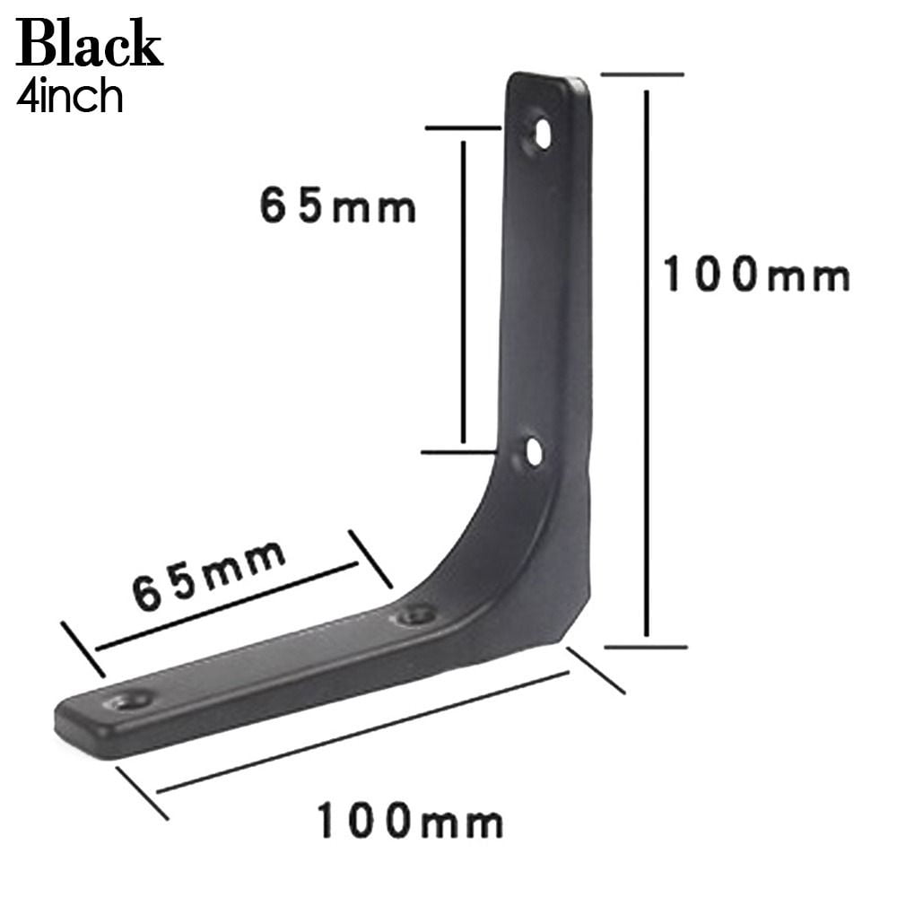 5 Sizes Steel Shelf Support Bracket Furniture Hardware Adjustable Wall